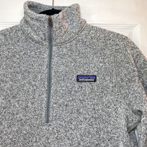 Patagonia Better Sweater Grey Pullover, Small